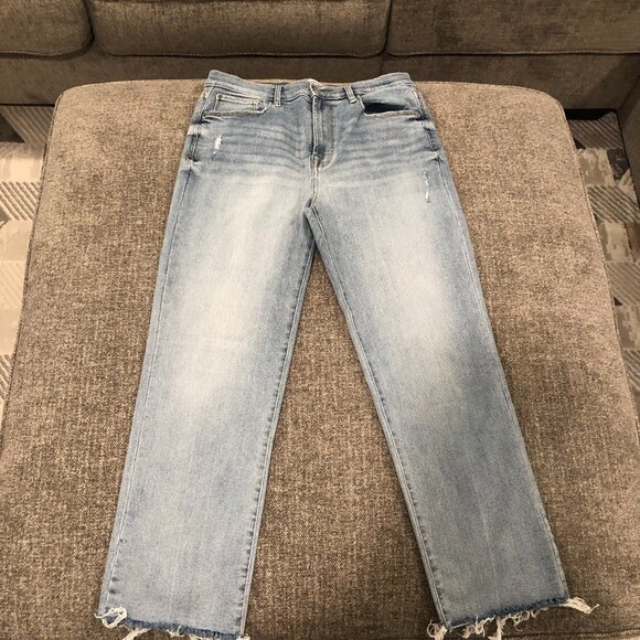 Kensie Jeans Vintagelux The Slim Light Wash, Size 12/31 - Picture 1 of 9